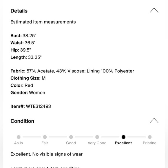 Theory brand red dress - Picture 3 of 6